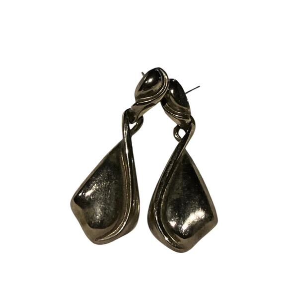 GOLDISH / SILVER 90S EARRINGS - Picture 1 of 3